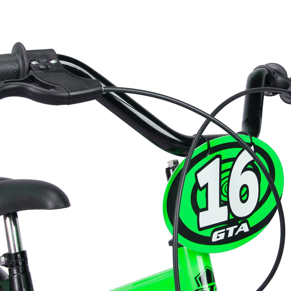 Bicicleta infantil aro 16 gta green lizard verde/preto – foto 3
