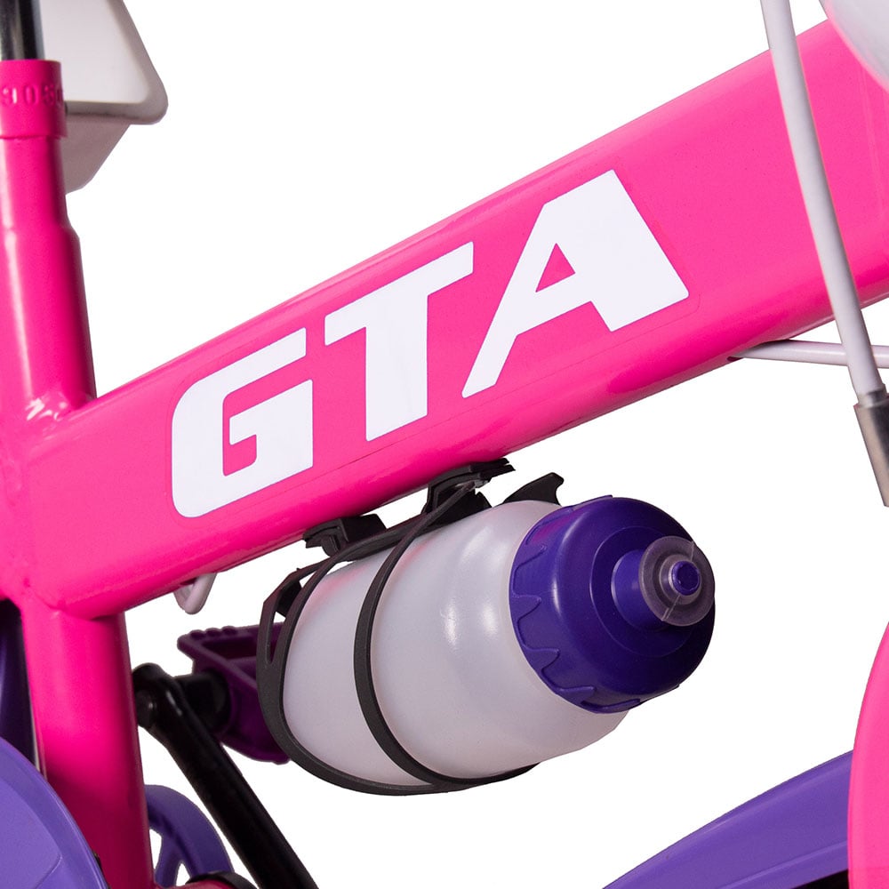 Bicicleta infantil aro 16 gta pink lemon – foto 3