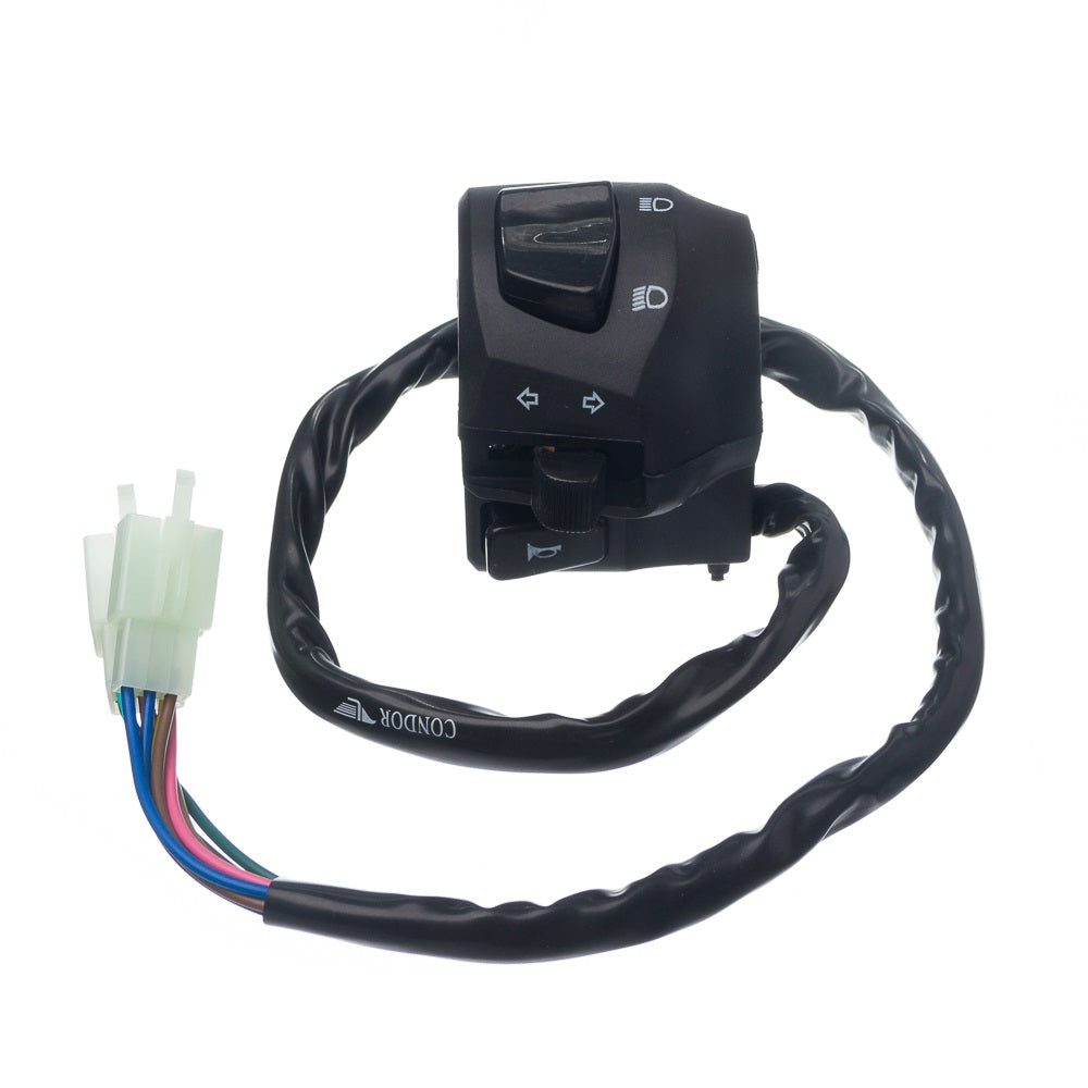 Conjunto Interruptor LUZ Condor L. Esquerdo XTZ Crosser 150 E-Ed 2015/2016 – foto 1