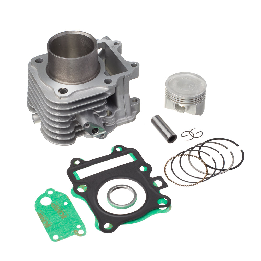 Kit KMP Dyamond (DLC) Completo com Cilindro. Pistão. Anel e Junta Kit-A YBR 125 00/16 - XTZ 125 03/16 – foto 1