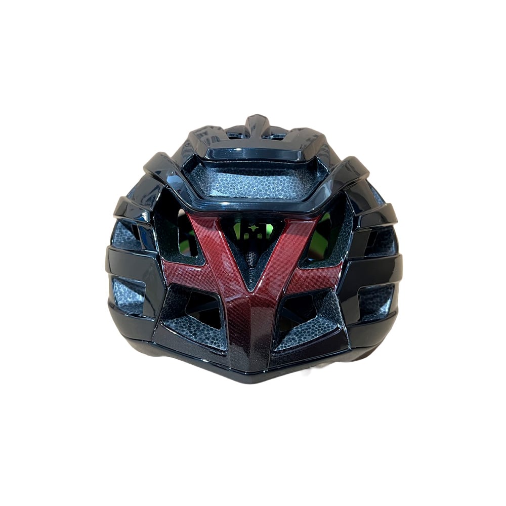 Capacete inmold road z9 58/61 vermelho/preto – foto 3