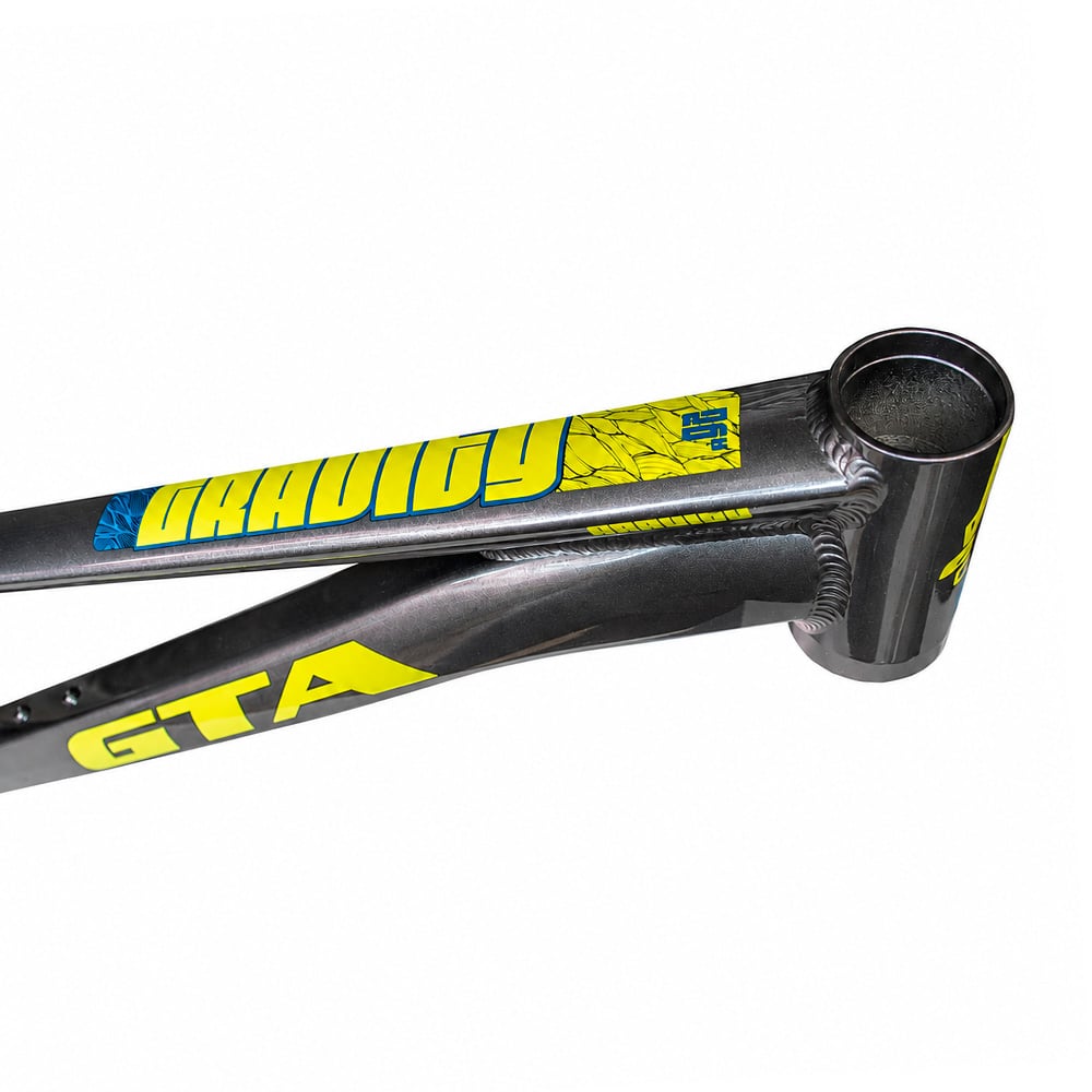 Quadro 26 freeride gravity cinza e verde neon + kit – foto 4