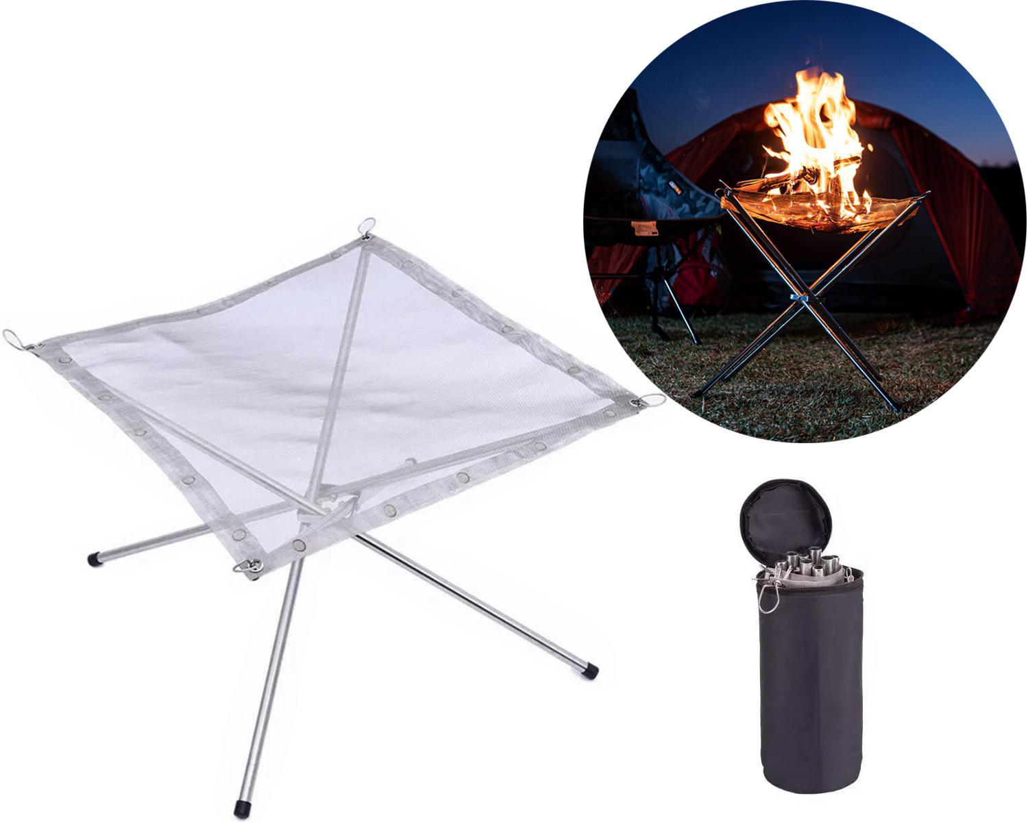 Fogueira Lareira Portátil Azteq Keep Tacho Em Aço Inoxidável