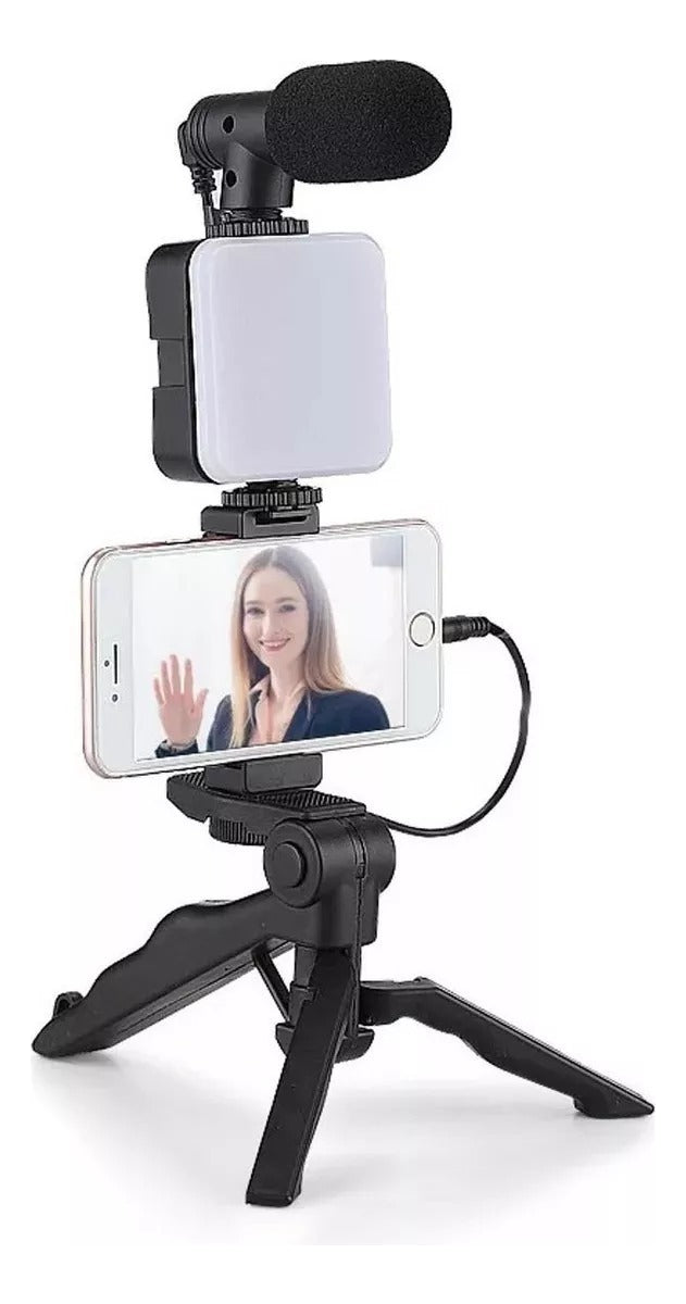 Kit De Gravação 4 Em 1 Para Vídeos E Fotos Tomate MTG-2222