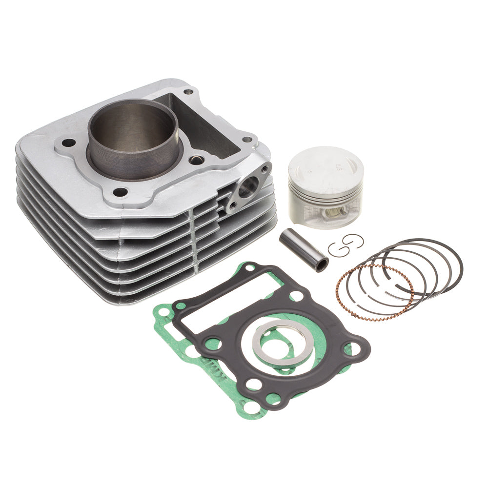 Kit Premium Completo com Cilindro. Pistão e Junta Kit-A KMP. Anel RIK Yes 125 – foto 1