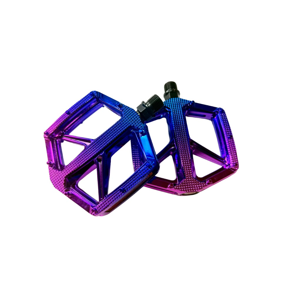 Pedal 9/16 plataforma nylon camaleão com bucha du