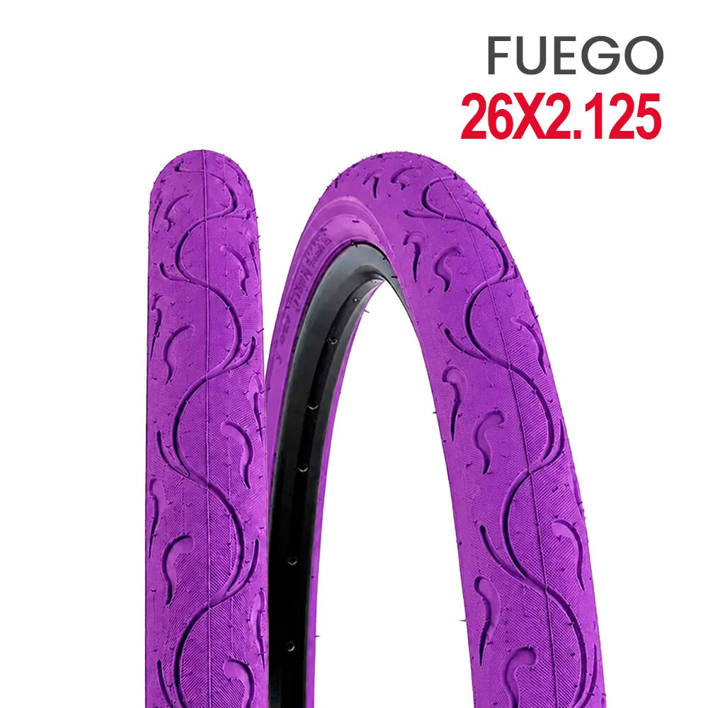 Pneu 26 x 2.125 fuego roxo