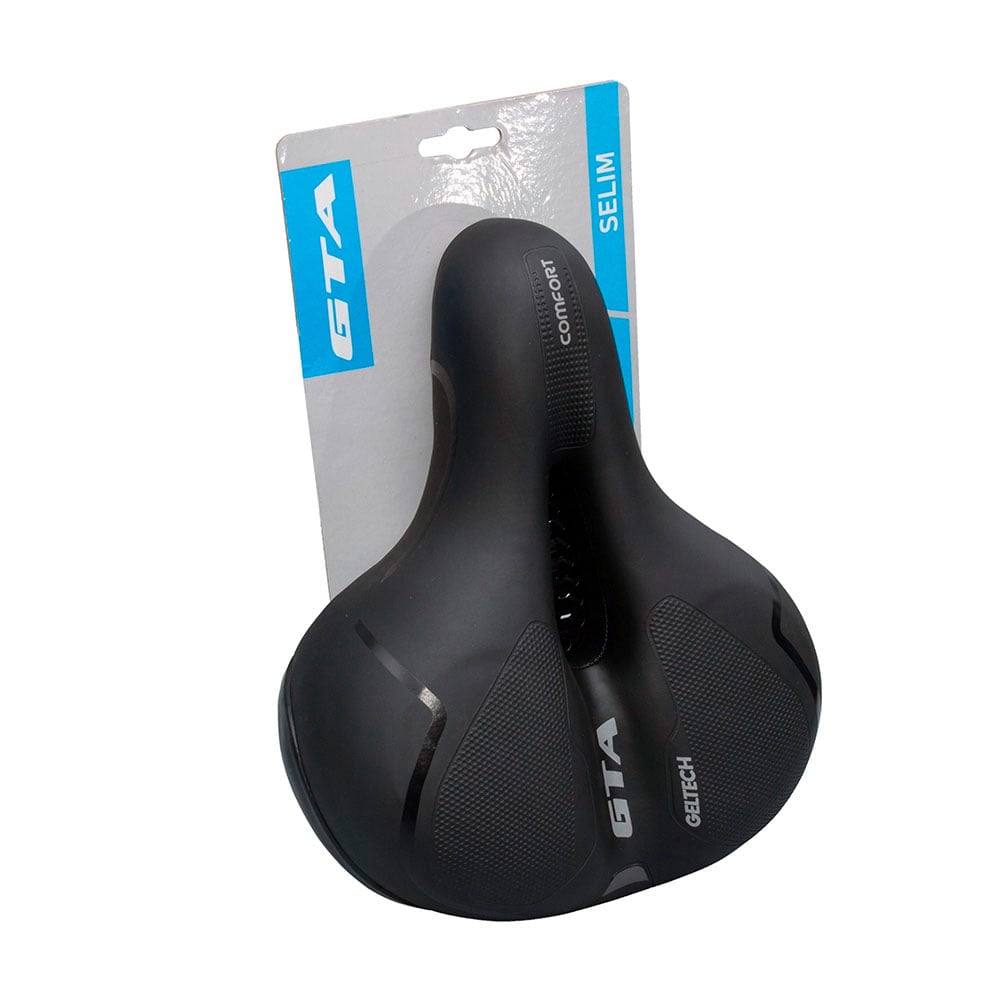 Selim comfort gel tech com elastômeros e refletor modelo 2 – foto 6