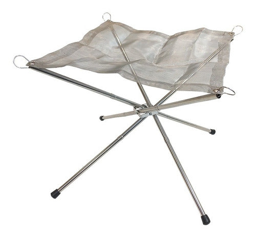 Fogueira Lareira Portátil Azteq Keep Tacho Em Aço Inoxidável