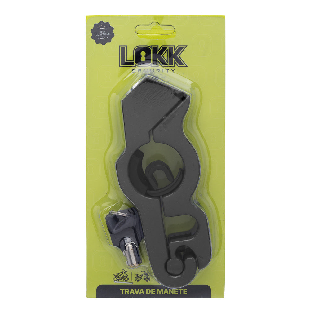 Trava de Manete Lokk Security Anti-Furto – Preto