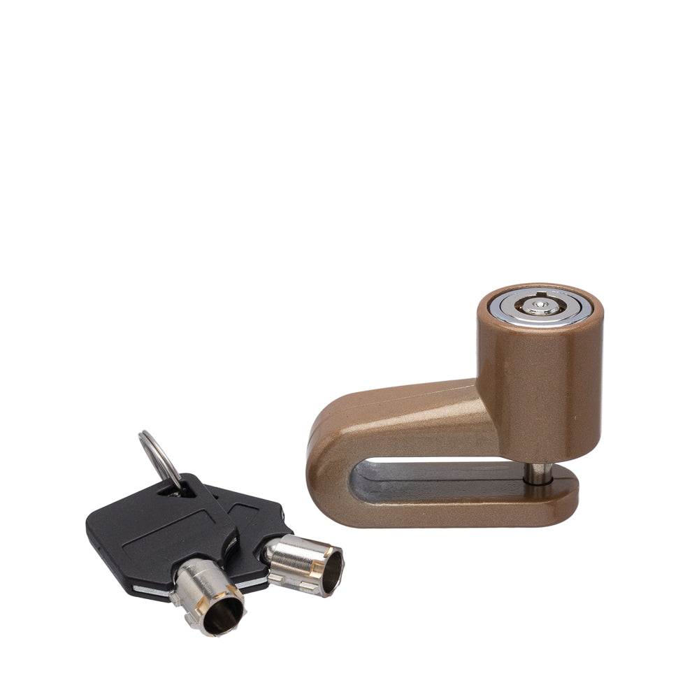 Trava de Disco Lokk Security Anti-Furto – Pino 5mm Dourada