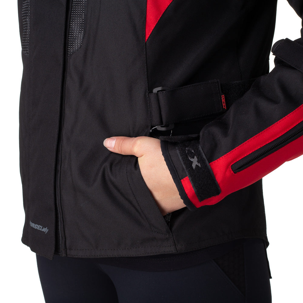 Jaqueta Texx Force Lady Feminina Vermelho – foto 8