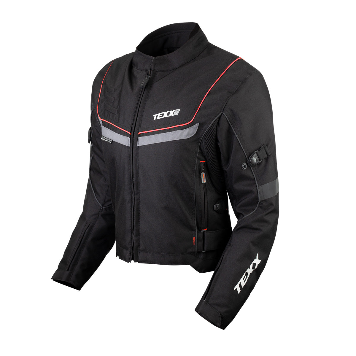 Jaqueta Texx New Strike V2 Lady Feminina Preto Vermelho – foto 2