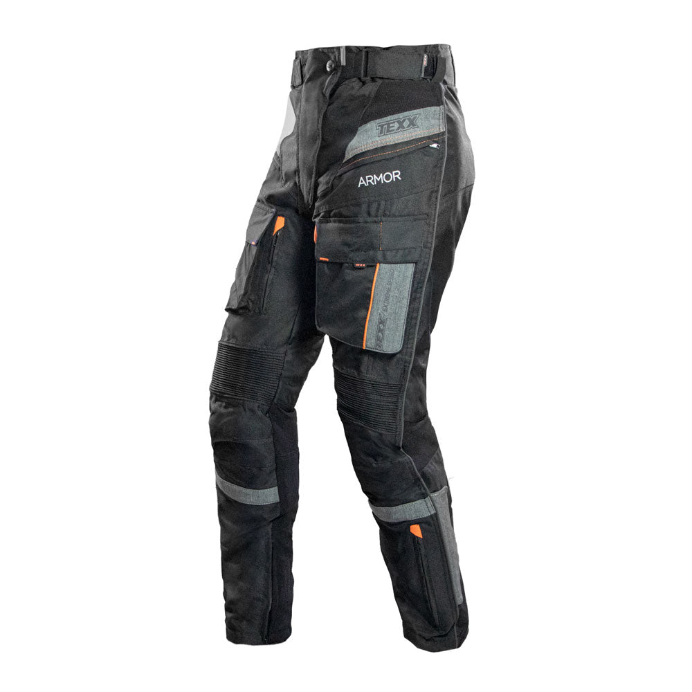 Calça Texx Armor Lady Feminina Preto Cinza Laranj – foto 2