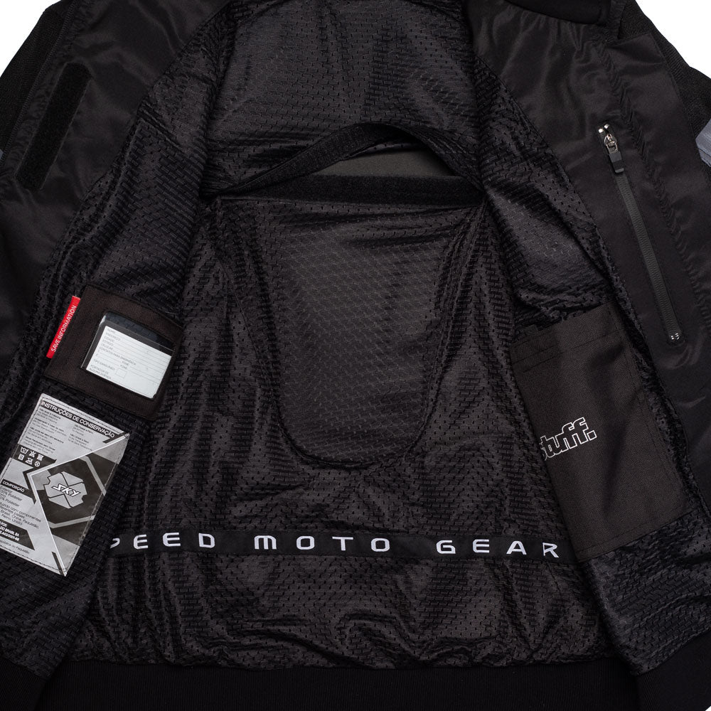 Jaqueta Sky Hyper Vent Masculina Preto Motosky – foto 5