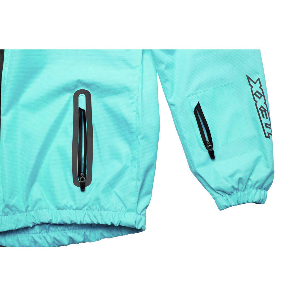 Jaqueta Texx Corta Vento Neon V2 Azul Clar – foto 9