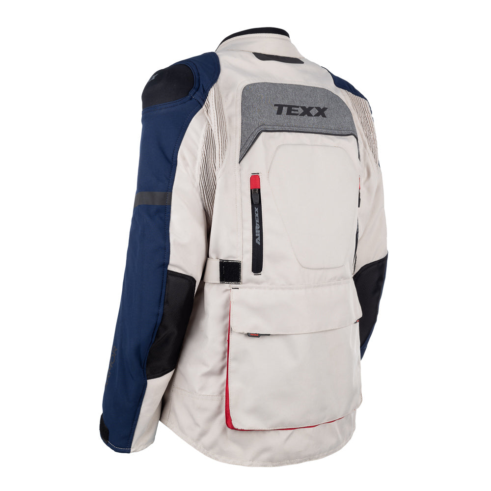 Jaqueta Texx Armor Lady Feminina Branco Azul Vermelho Cinza – foto 8