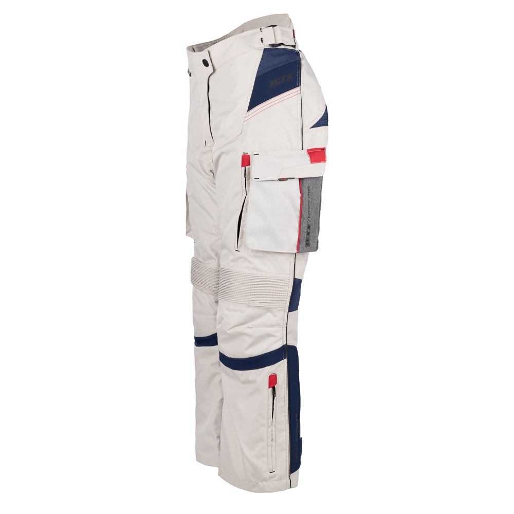 Calça Texx Armor Lady Feminina Branco Azul Vermelho Cinza – foto 6