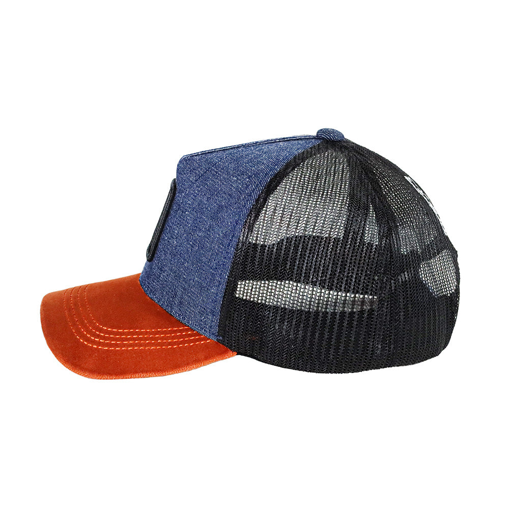 Boné Trucker Texx Jeans Azul e Preto – foto 2