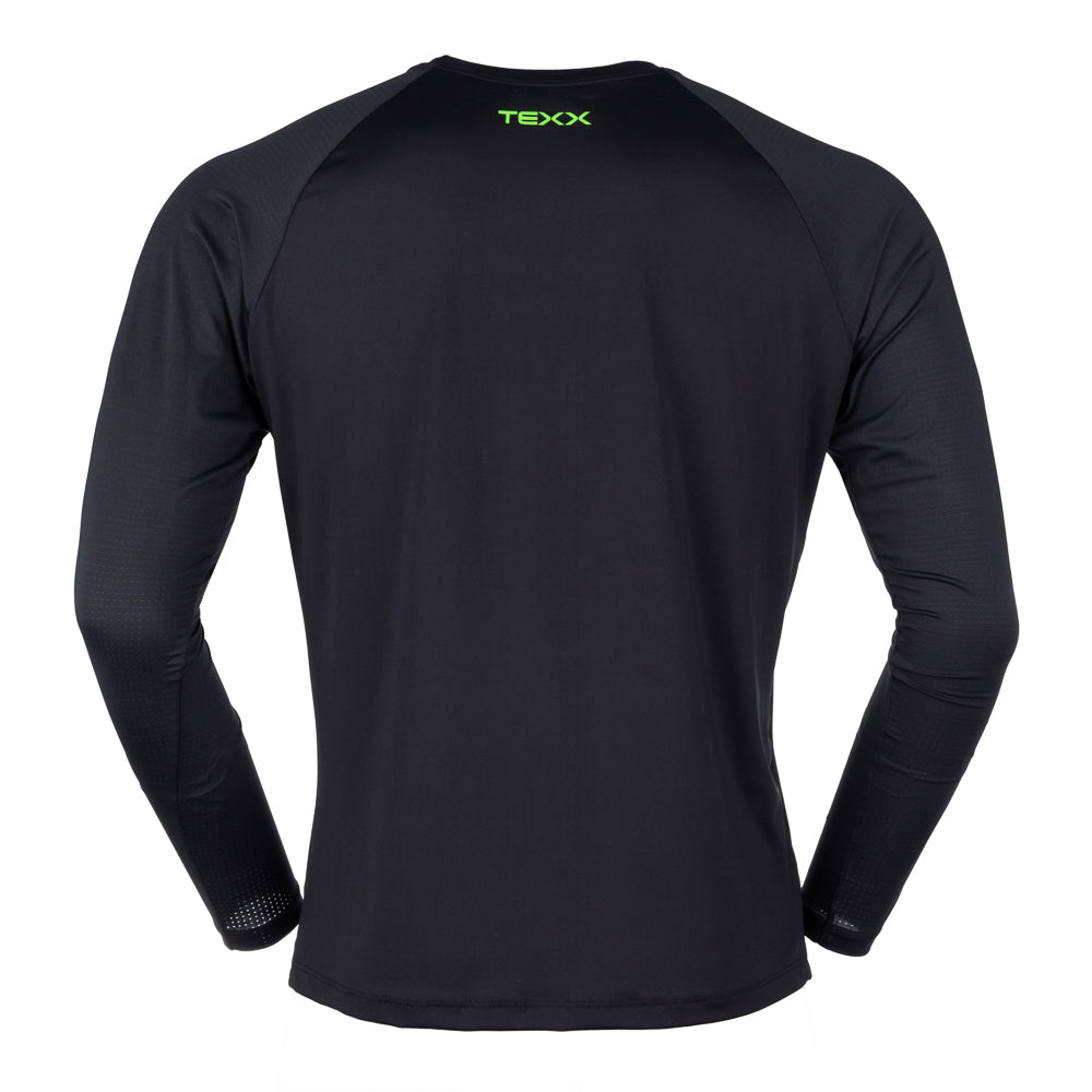 Camiseta Texx Segunda Pele Longa Season V2 Preto – foto 7