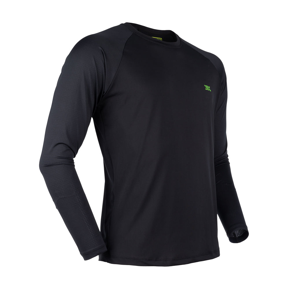 Camiseta Texx Segunda Pele Longa Season V2 Preto – foto 9
