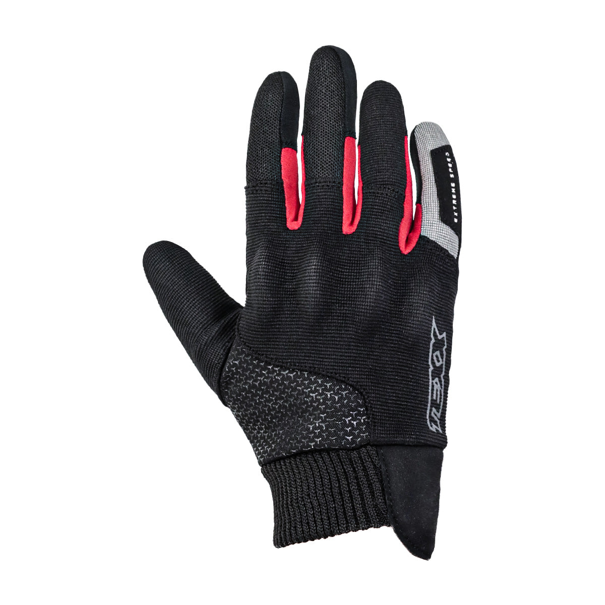 Luva Texx Way Preto Vermelho – Par – foto 1