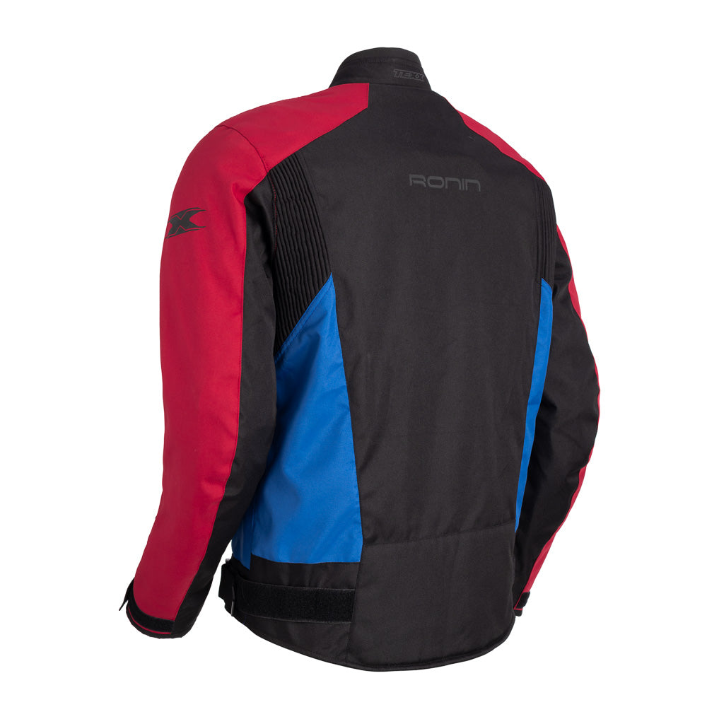 Jaqueta Texx Ronin V2 Masculina Preto Vermelho Azul – foto 8