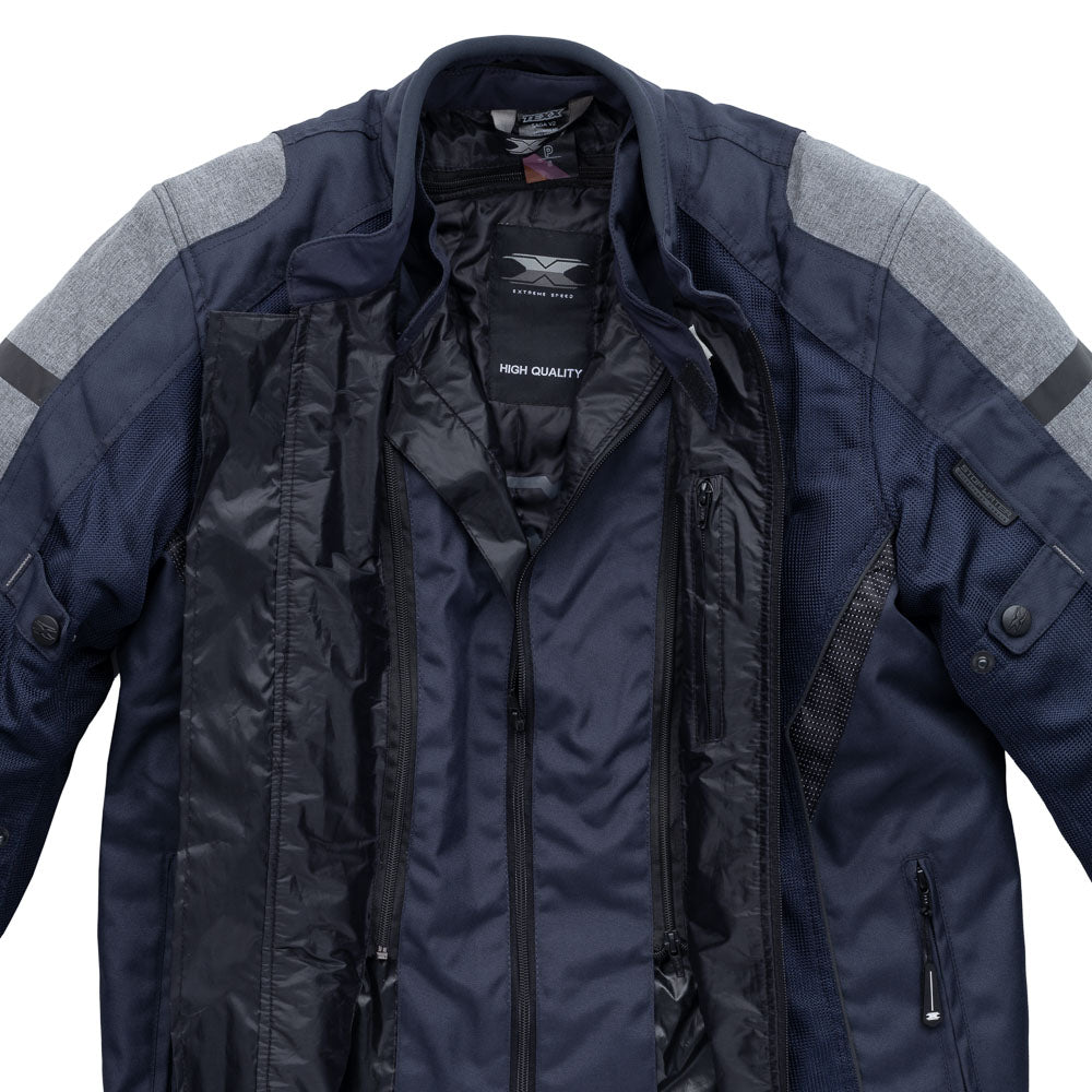 Jaqueta Texx Saga Four Season V2 Masculina Azul – foto 8