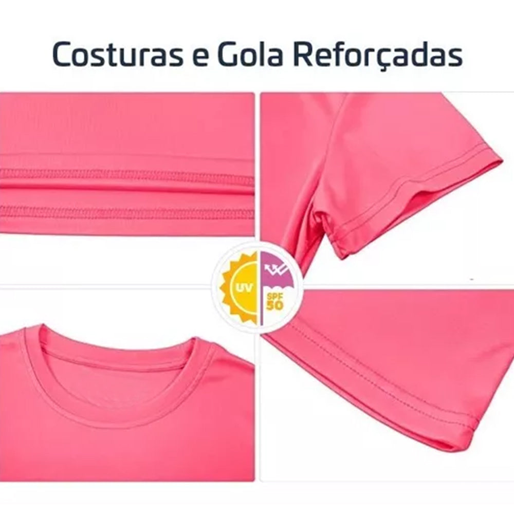 Camiseta Dry Fit Anti Suor Feminina Premium