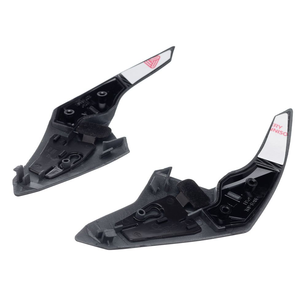 Entrada de Ar Superior (Par) HJC I70 Gráfico Elim Preto – foto 3
