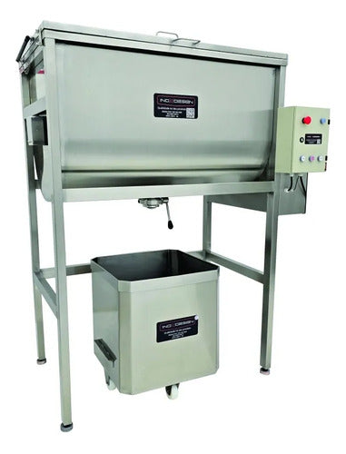 Misturador Helicoidal 350 Litros ribbon blender inox 304 inox design