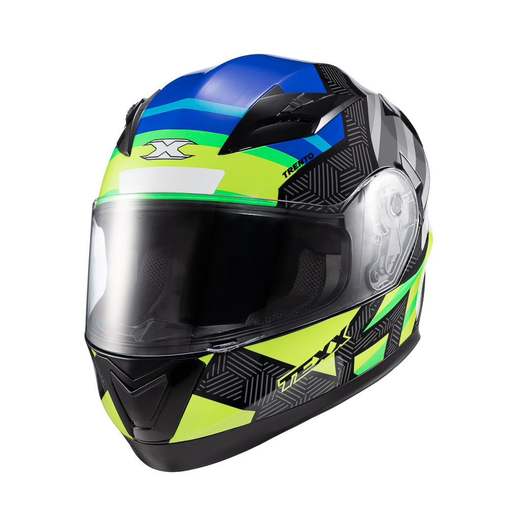 Capacete Texx Strike Trento Amare/Verde Brilho – foto 5