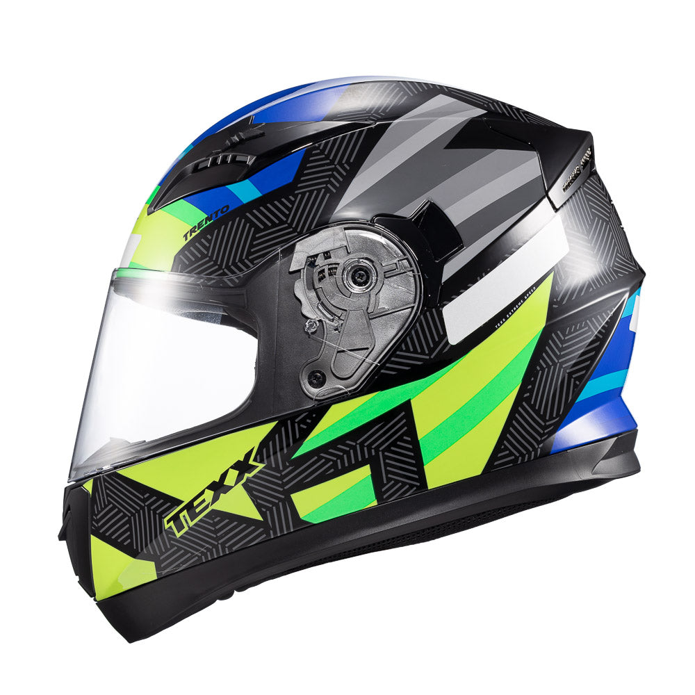 Capacete Texx Strike Trento Amare/Verde Brilho – foto 9