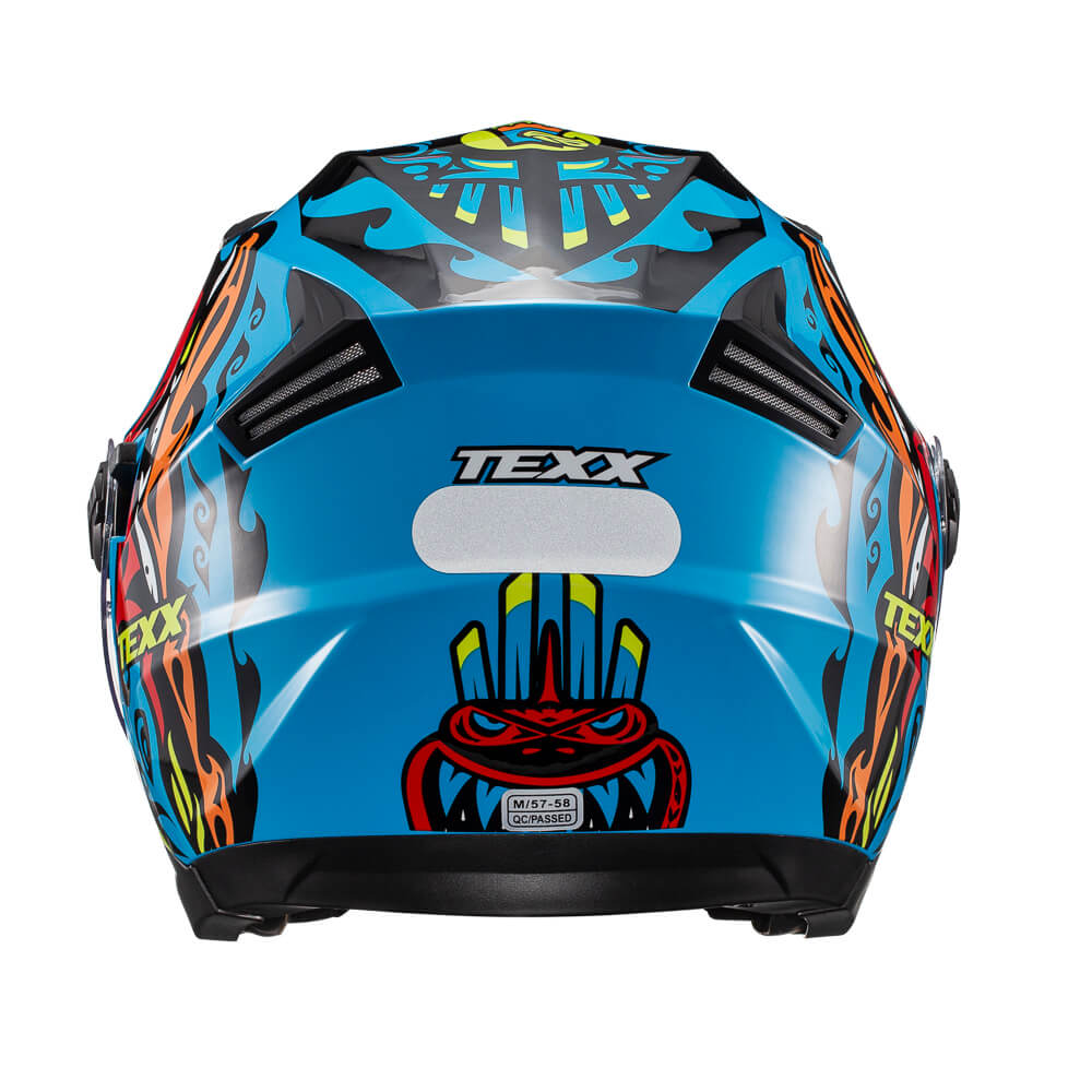 Capacete Texx Ugello - Hunger Azul – foto 4