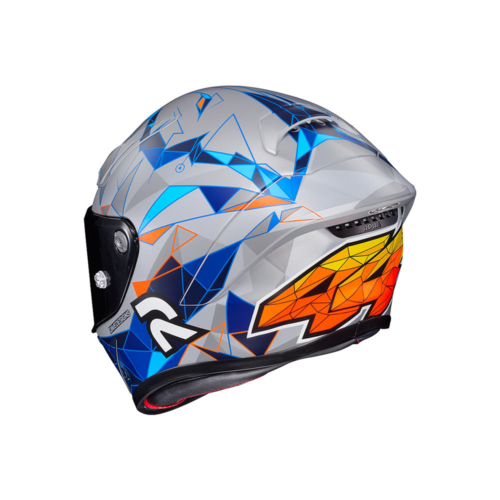 Capacete HJC Rpha 1 POL Espargaro Réplica Preto e Azul – foto 4