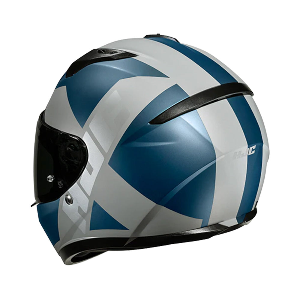 Capacete HJC C10 TEZ Azul Cinza – foto 7