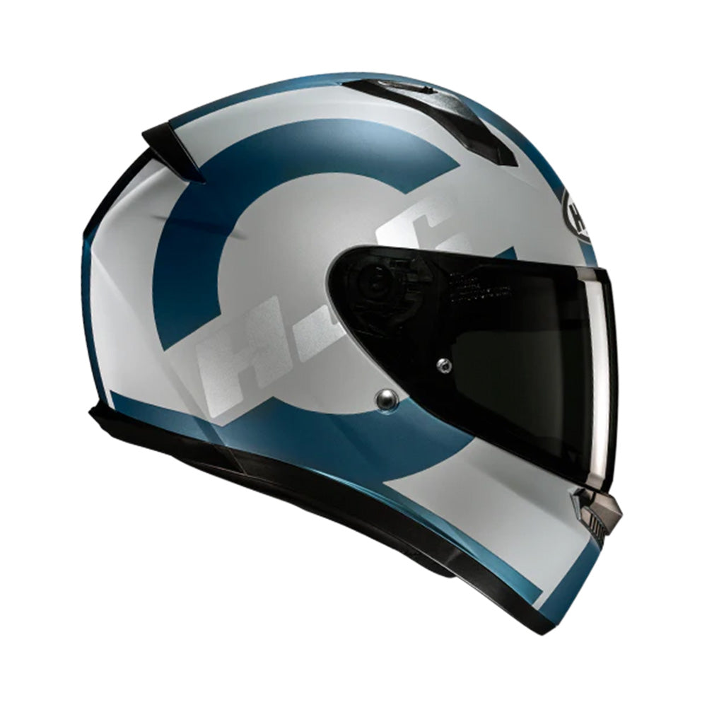 Capacete HJC C10 TEZ Azul Cinza – foto 8