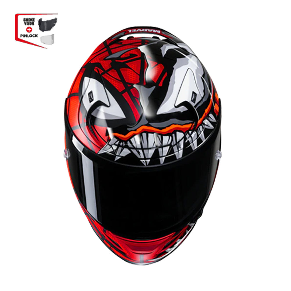 Capacete HJC Rpha 12 Maximized Venom Marvelverm Preto – foto 2