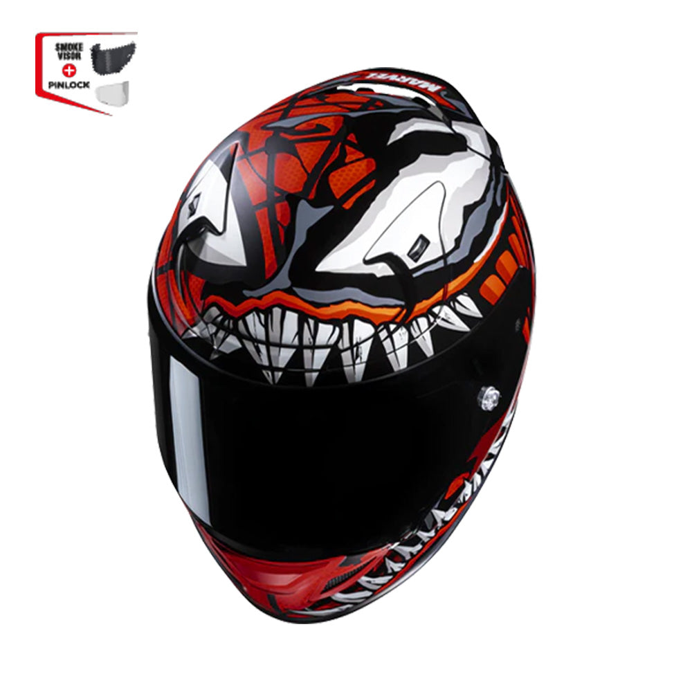 Capacete HJC Rpha 12 Maximized Venom Marvelverm Preto – foto 4