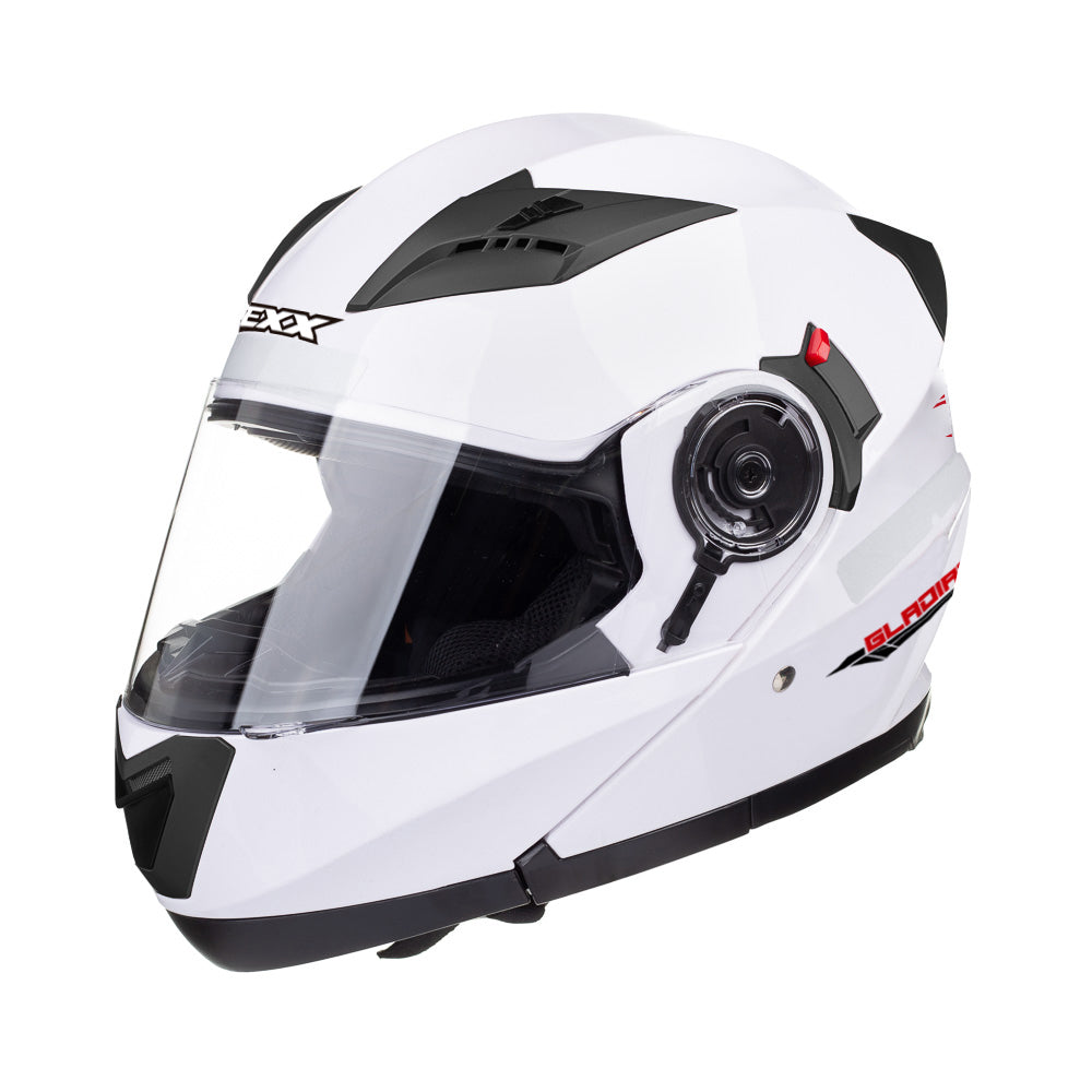 Capacete Texx Escamoteável Gladiator Branco – foto 2