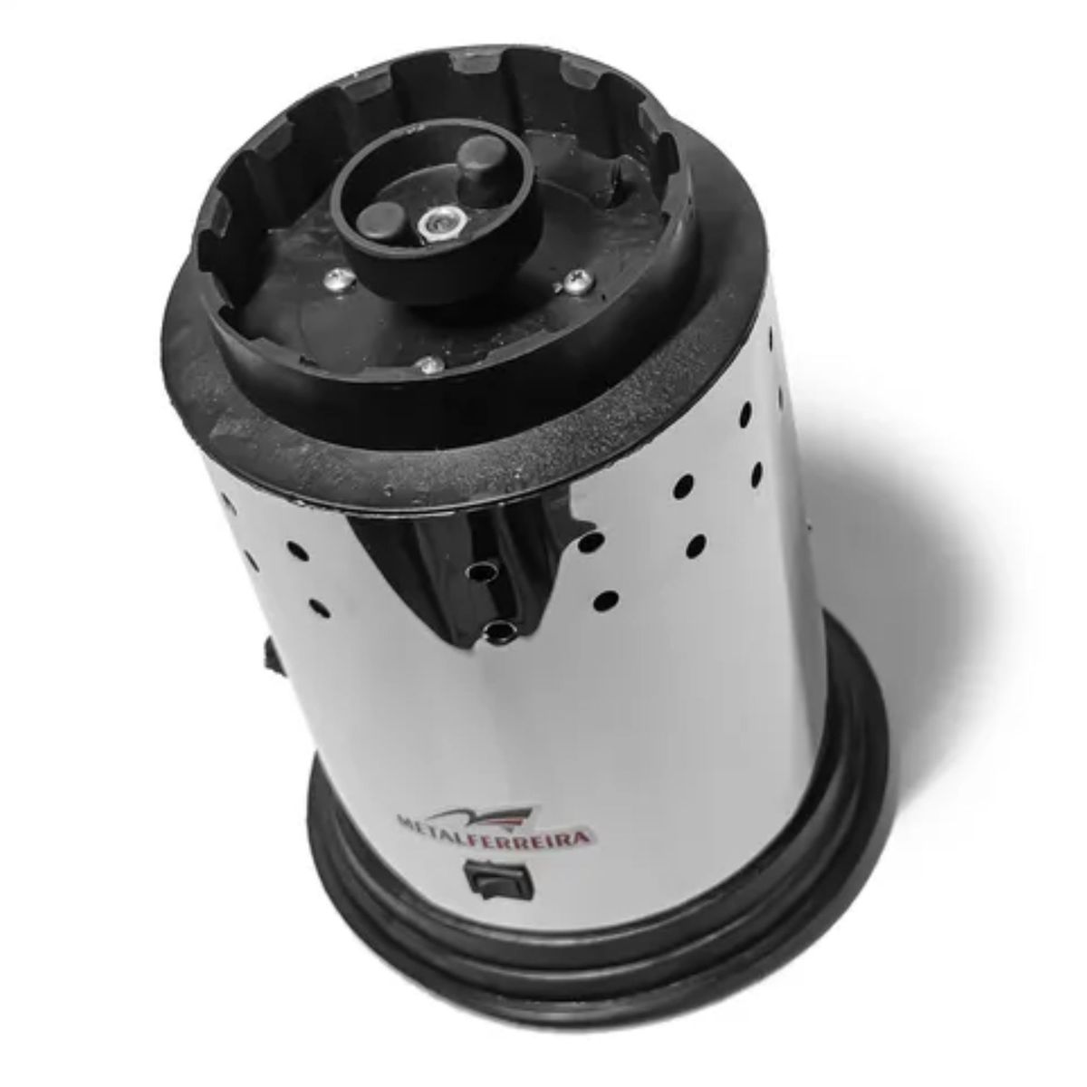 Liquidificador Baixa Rotação Em Inox 6 Litros Metal Ferreira