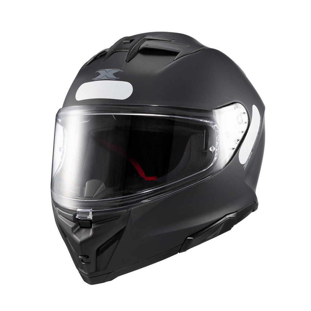 Capacete Texx Fecha Kaiman Solid Preto Fosco – foto 5