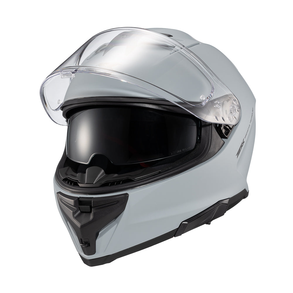 Capacete Texx Fecha Kaiman Solid Cinza Brilho – foto 6