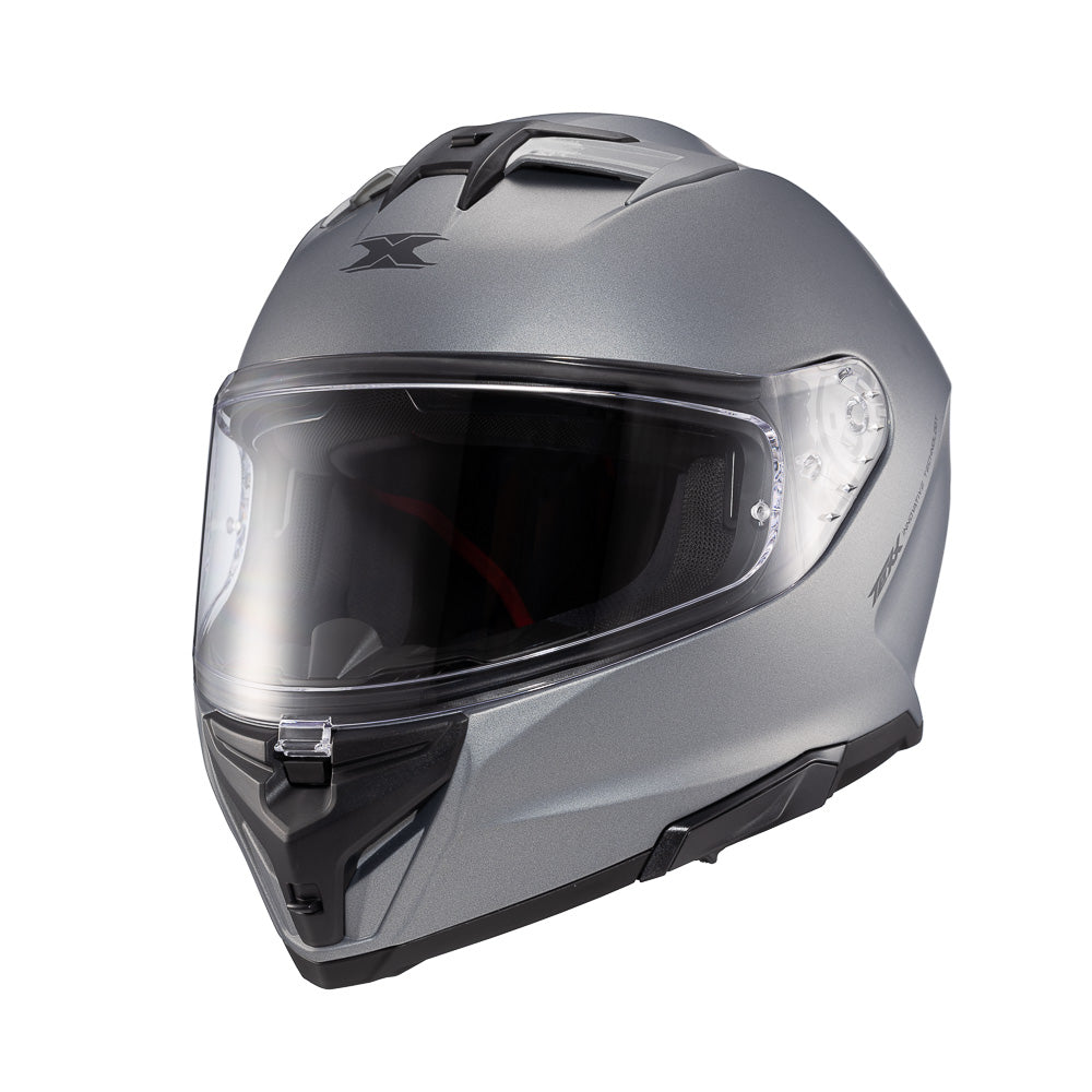 Capacete Texx Fecha Kaiman Solid Titanium – foto 5