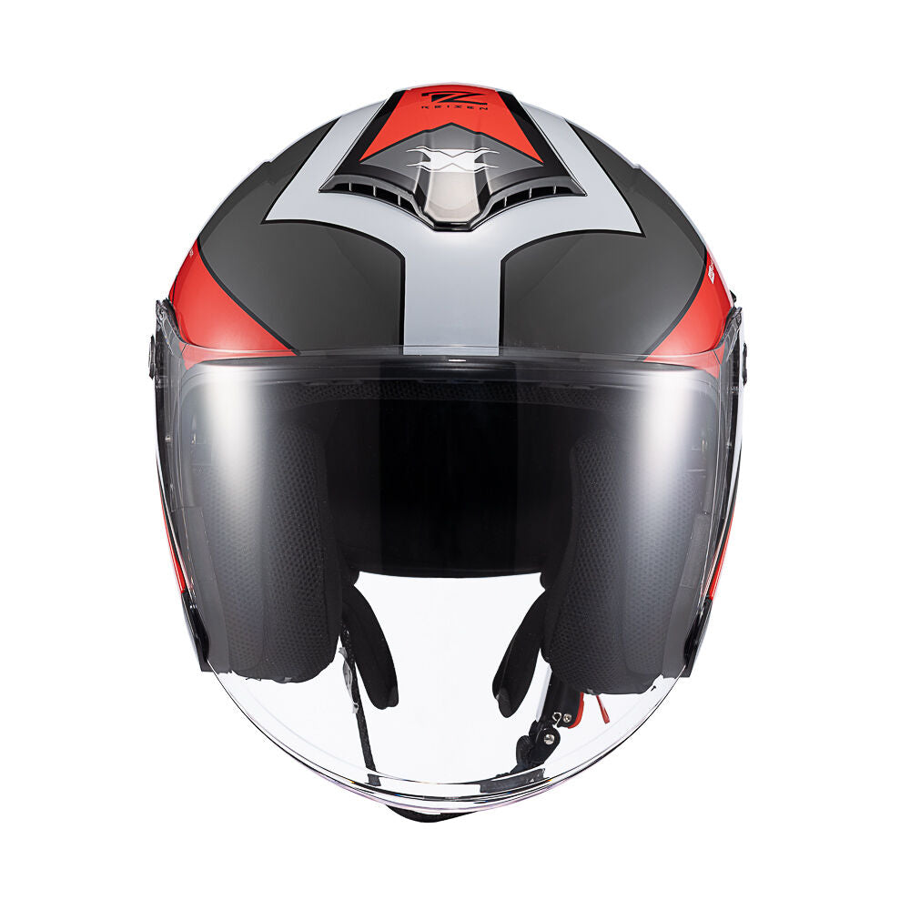 Capacete Texx Aberto Ugello V2 Reisen Vermelho Cinza – foto 8