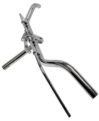 Guidão Aço, 26 Sueco Completo, com Suporte 22,2mm, para Expander com Bucha Conica, Cromado Pimont – foto 1