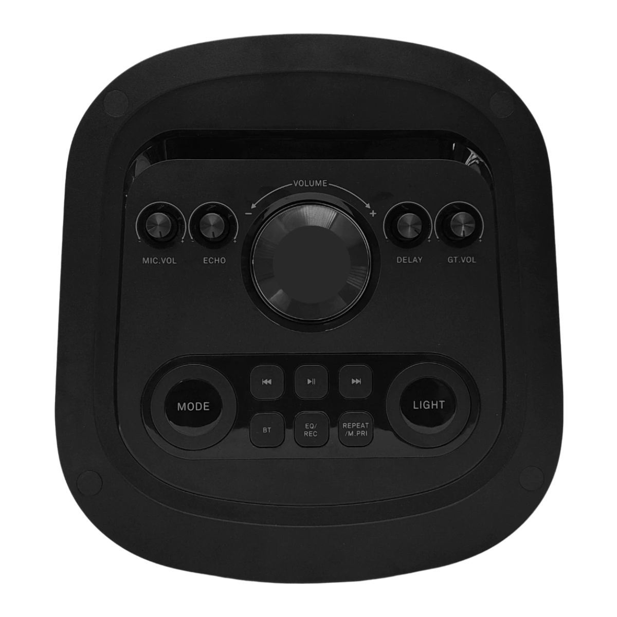 Caixa de Som Sem Fio 110W Woofer 8" TWS FM Bateria 4000mAh