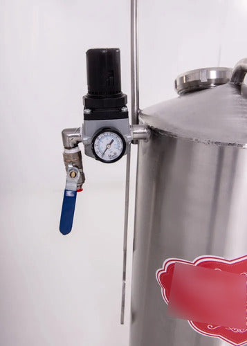 Inox Desing- Gerador De Espuma 60 Litros Em Aço Inox 304