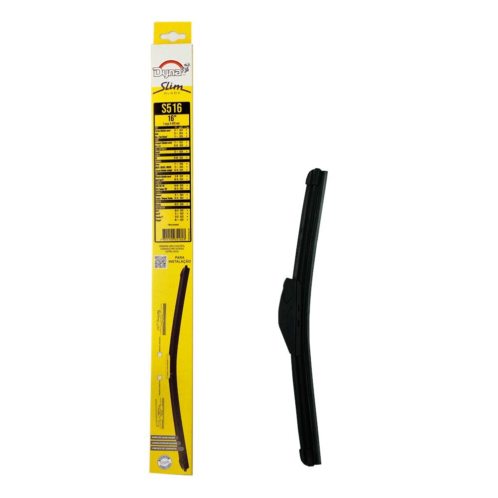 Palheta Nova Slim+ Dyna S516 VW Saveiro/Voyage/Gol, Fiat Uno/Fiorino/Mobi, Nissan Tiida/Frontier/Sentra, Ford Ranger/Ecosport/Ka