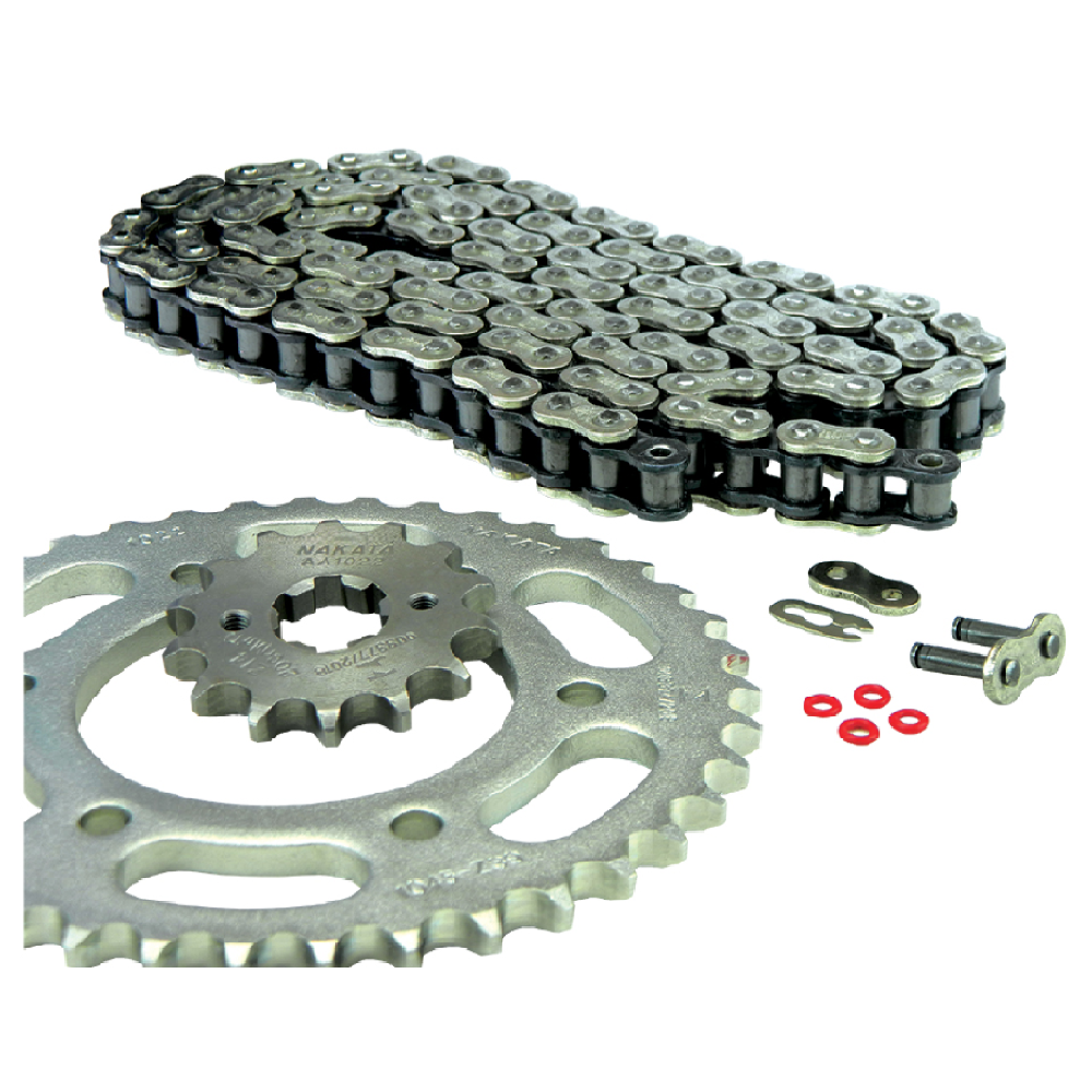 Kit Relação Aço 1045 com Retentor Nakata TM10146R Honda CB 250 Twister